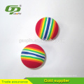 Customized Golf eva ball / golf rainbow ball / foam color golf ball